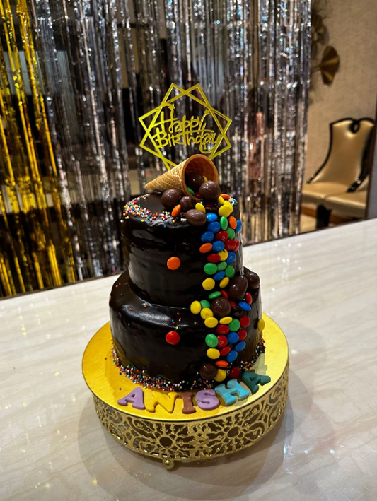 Double Layered Chocolate Delight