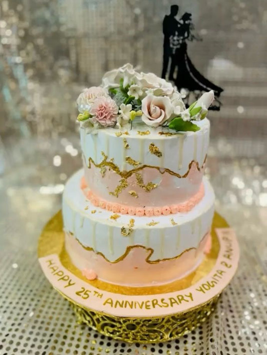 Anniversary Cake 2-Tier
