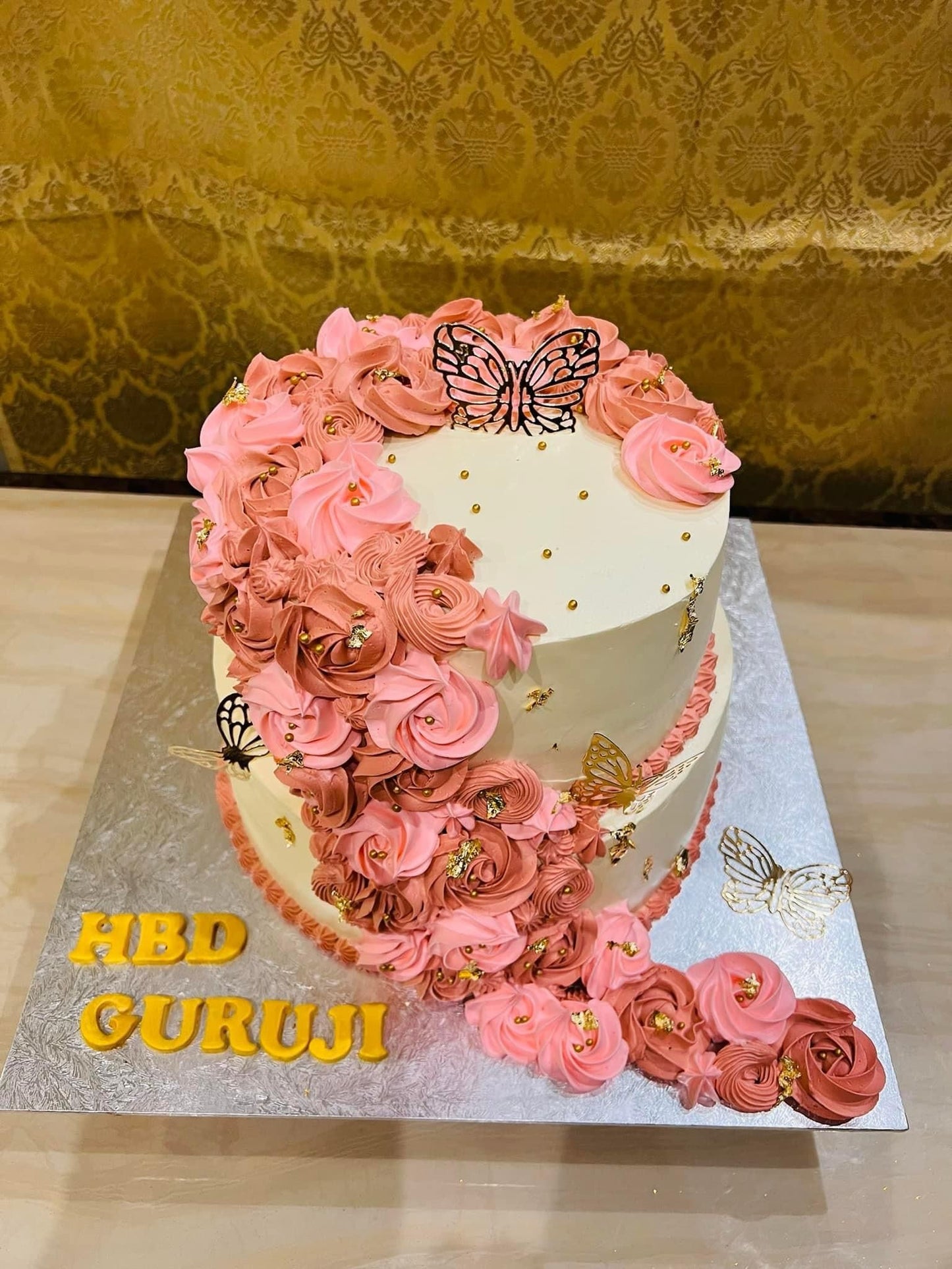 Birthday Cake two-tier 2